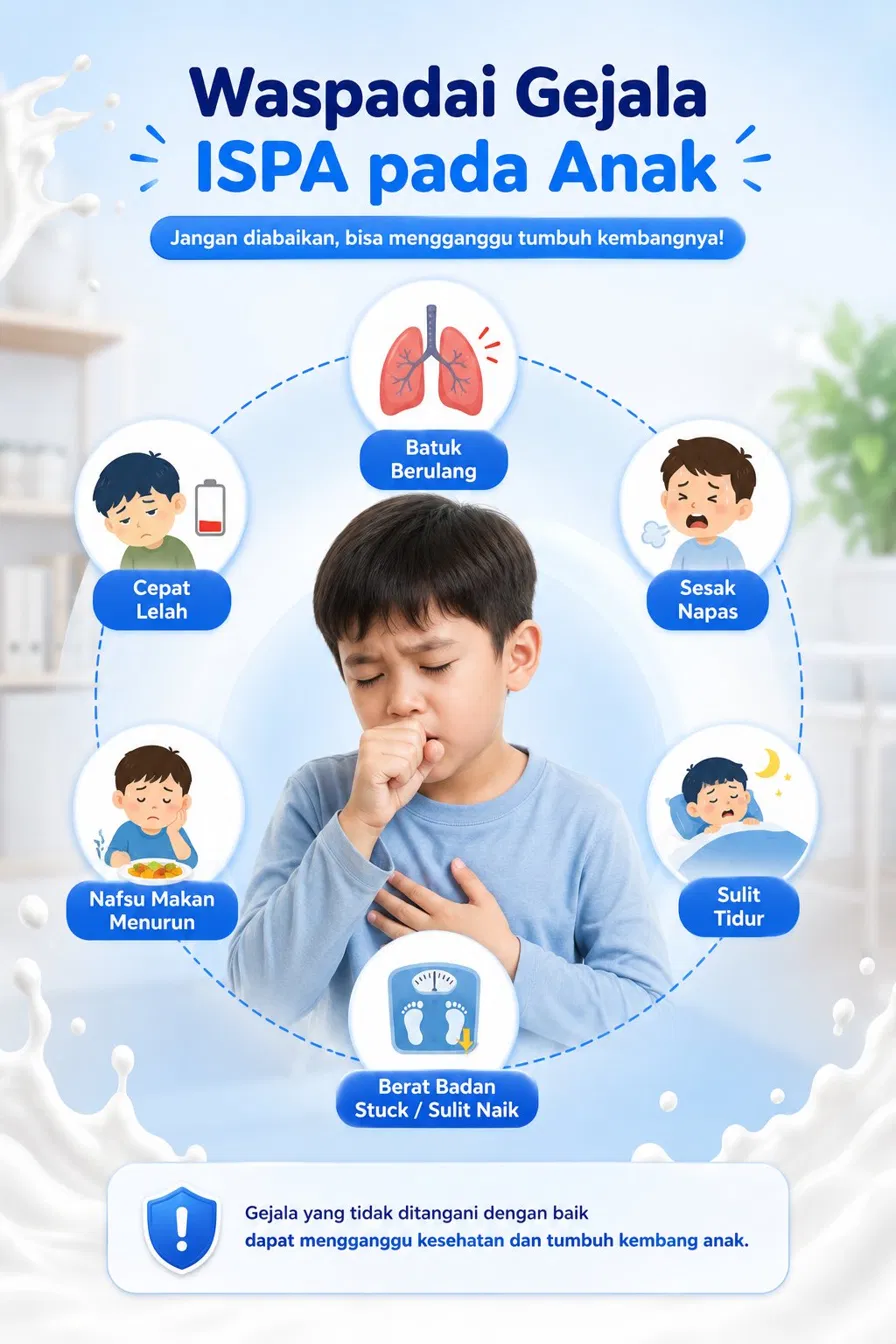 Waspadai gejala ISPA pada anak